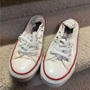 Converse Kids White Sneakers